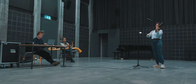 Musikschaffende bei der Probe