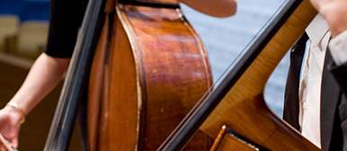 Cellos aus der Nähe aufgenommen