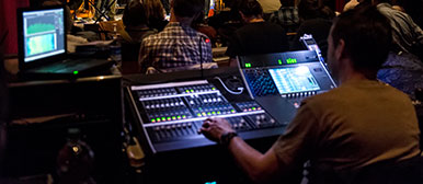 Mixer at the Jazzkantine in Lucerne.