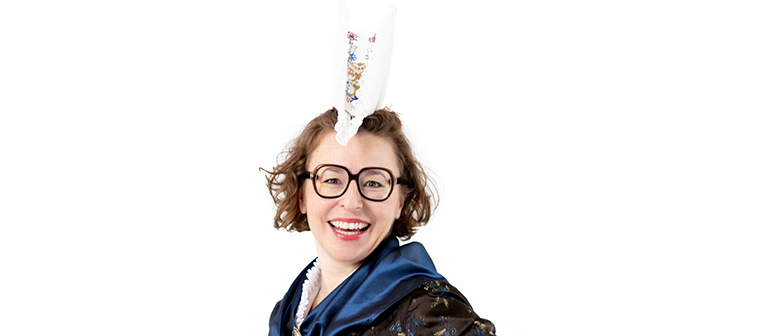 Jodlerin Nadja Räss in Tracht