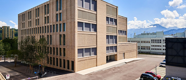 Blick auf das Gebäude des Departements Musik