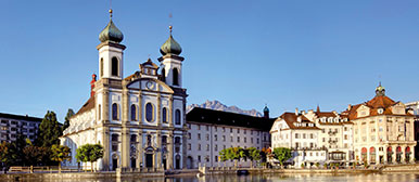 Die Jesuitenkirche Luzern ist seit 1981 die Hochschulkirche Luzern.