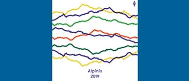 Abbildung des CD Covers «Alpinis 2019». Die CD ist bei Zytglogge Verlag, Basel (www.zytglogge.ch) erhältlich.