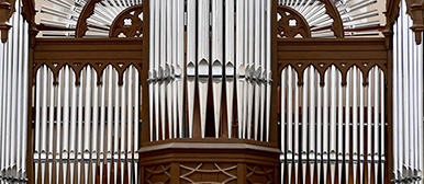 Orgel im Neubau