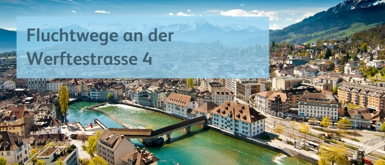 Fluchtweg Rektorat & Services