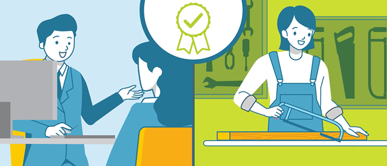 Printscreen Video Weiterbildungen Arbeitsintegration