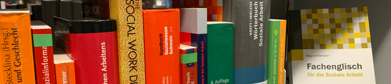 Mediothek Bücherregal Nachschlagewerke