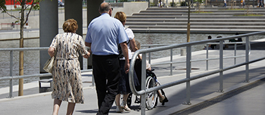 Senioren in der Stadt