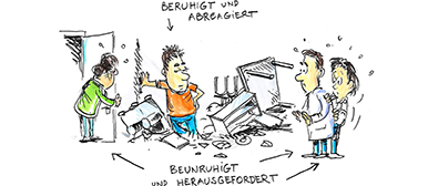 Wissen in 100 Sekunden – «Herausfordernde Verhaltensweisen»