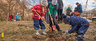 Jubiläumsprojekte mit Lehr- und Lernmethode «Service Learning»