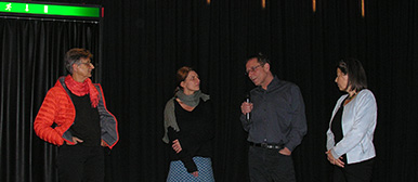 Initianten des Pigna Parks - Ruth Bucher, Susanne Grasser, Walter Schäppi