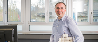Hamit Zeqiri, Geschäftsführer der FABIA Luzern