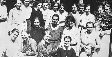 Gruppenfoto des Kurses von 1932