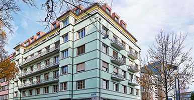 Ihre ersten eigenen Räume findet die Abendschule für Soziale Arbeit Luzern an der Morgartenstrasse 19.