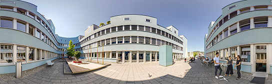 Virtueller Spaziergang über den Campus der Hochschule Luzern – Soziale Arbeit