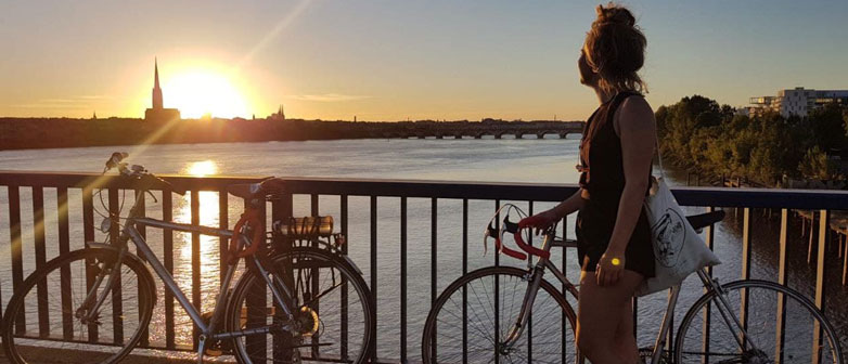 Bordeaux Abendbild Austauschsemester