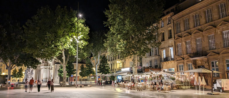 Nachtleben in Aix-en-Provence