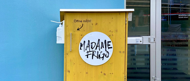 Madame Frigo Kühlschrank an der Werftestrasse 1 Luzern