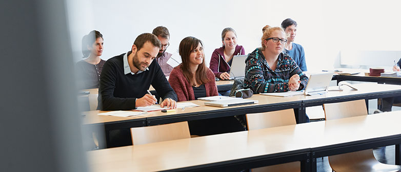 Im Unterricht des konsekutiven Masters in Sozialer Arbeit