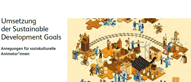 Cover der Broschüre Umsetzung der SDG
