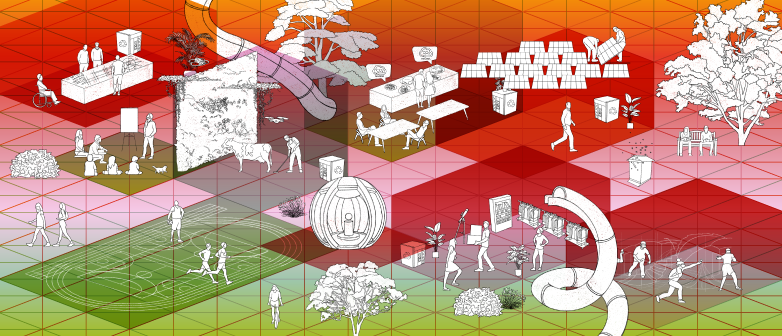 Visualization of the campus living lab