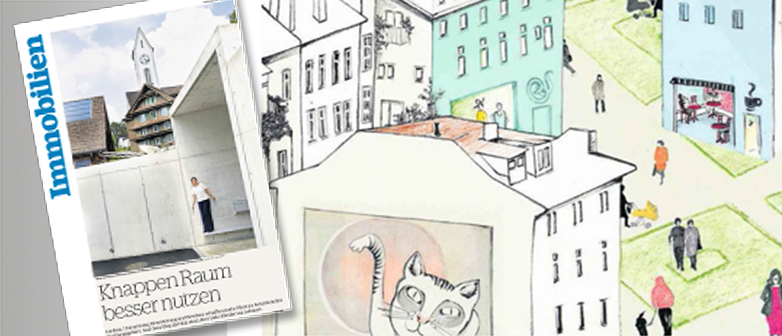 Collage zur Immobilienbeilage zum Thema Smart Density, ein Projekt aus dem CCTP