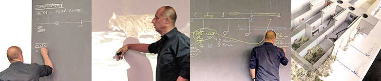 Prof. Dr. Peter Schwehr während seiner Präsentation zum Rückblick seines Sabbatical