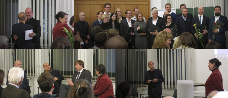 Bildcollage Würdigung Prof. Dr. Peter Schwehr, Honorarprofessur TU Berlin