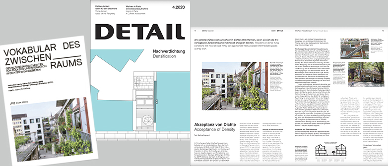 Auf dem Bild ist eine Collage aus dem Magazin DETAIL zu sehen.