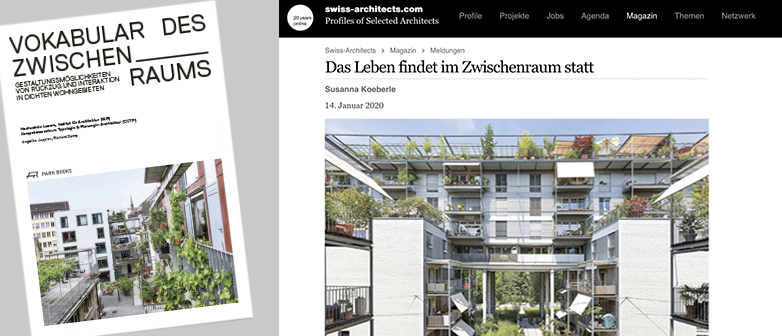 Auf dem Bild ist eine Collage vom Artikel und der Publikation zu sehen.
