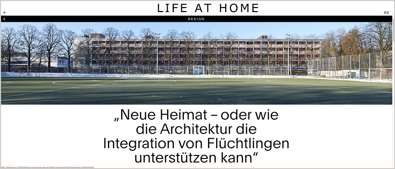 CCTP-Interview zum Thema Unterkünfte für Geflüchtete 