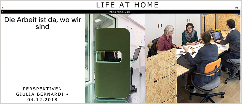Auf dem Bild sind zwei unterschiedliche Arbeitssituationen zu sehen