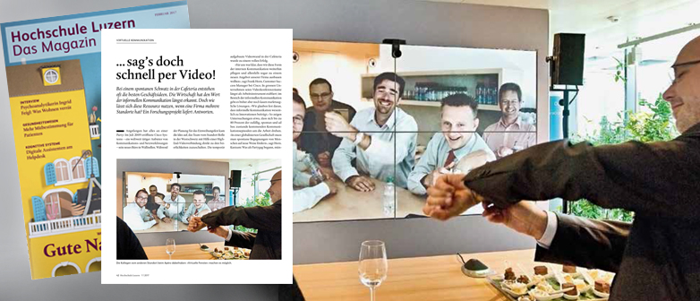 Bildcollage zum Thema Virtuelle Kommunikation