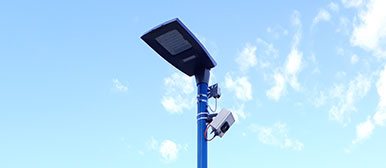 Bild einer intelligenten Strassenbeleuchtung