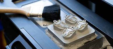 Additive Fertigung: Das Kantonswappen von Uri wurde mittels additiver Fertigung hergestellt.