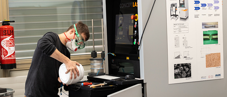 SLM - ein additives Fertigungsverfahren für Metalle