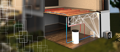 Gebäude mit Speicher