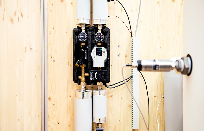 Technischer Installation zur Messung von Temperaturstabilität