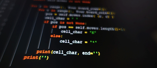Computerprogramm auf dem Desktop