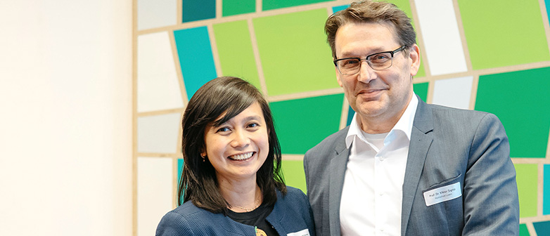 Gwen Pascua und Viktor Sigrist