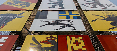 Kantonswappen als  Photovoltaikmodule