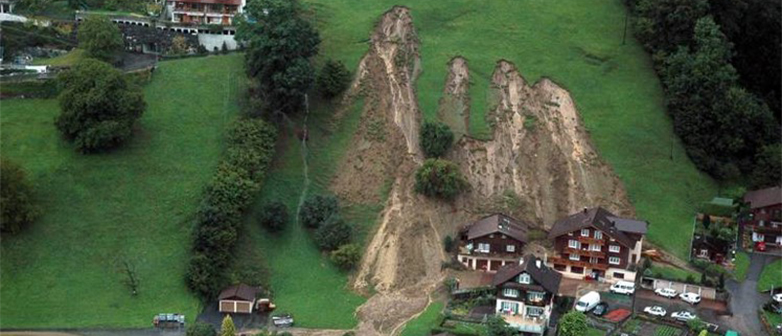 Geotechnik und Naturgefahren - Rutschung Alpnachstad
