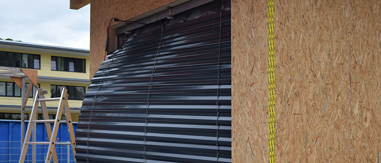 Infrastruktur - Raffstorenprüfstand