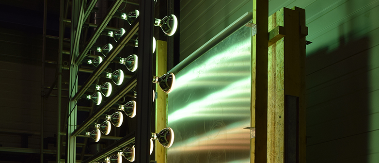 Infrastruktur - Solare Bestrahlungsanlage