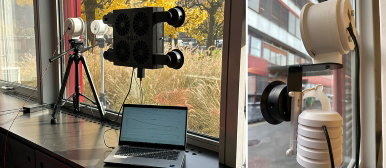 Gerät zur In-situ-Messung am Fenster