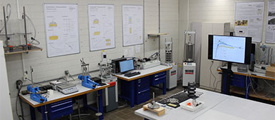 Infrastruktur - Geotechnik-Labor