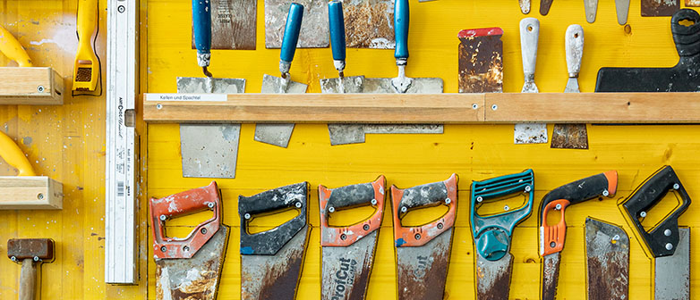 Einblick in die Werkstatt am Institut für Architektur.