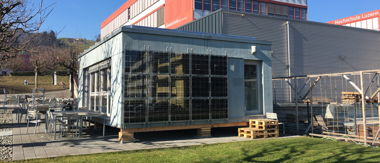 Aussenansicht des GEE Live Labors