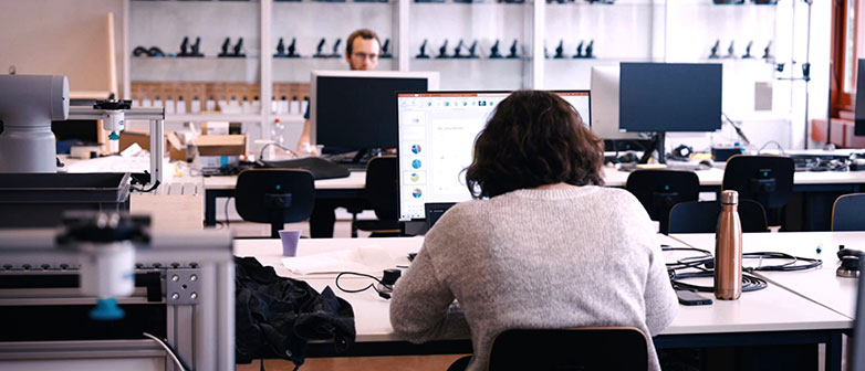 Arbeiten im Digital Lab