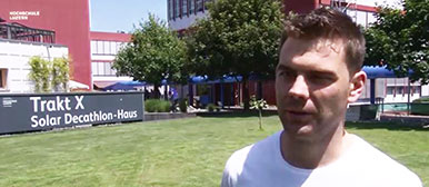 Student Luc Iseli über den schweizweit einzigartigen Studiengang in Gebäudetechnik an der Hochschule Luzern - Technik & Architektur.